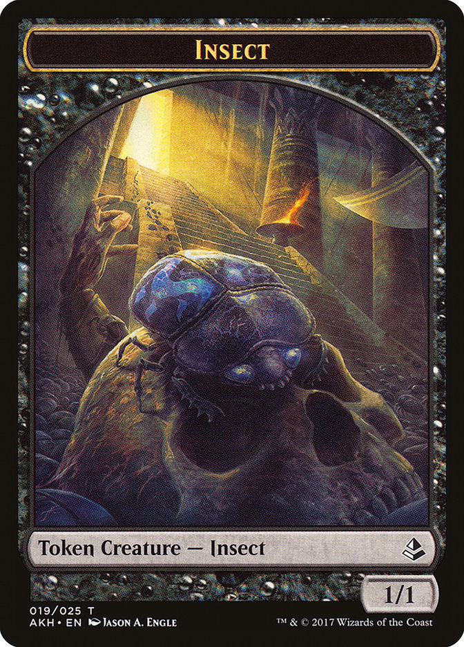 Insect Token [Amonkhet Tokens] | Pandora's Boox