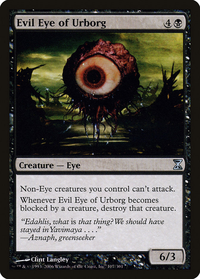 Evil Eye of Urborg [Time Spiral] | Pandora's Boox