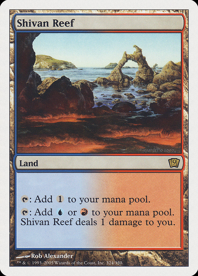 Shivan Reef [Ninth Edition] | Pandora's Boox