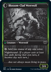 Weaver of Blossoms // Blossom-Clad Werewolf [Innistrad: Double Feature] | Pandora's Boox