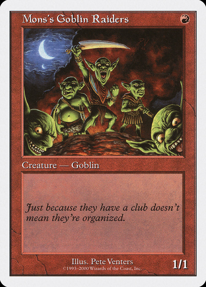 Mons's Goblin Raiders [Starter 2000] | Pandora's Boox