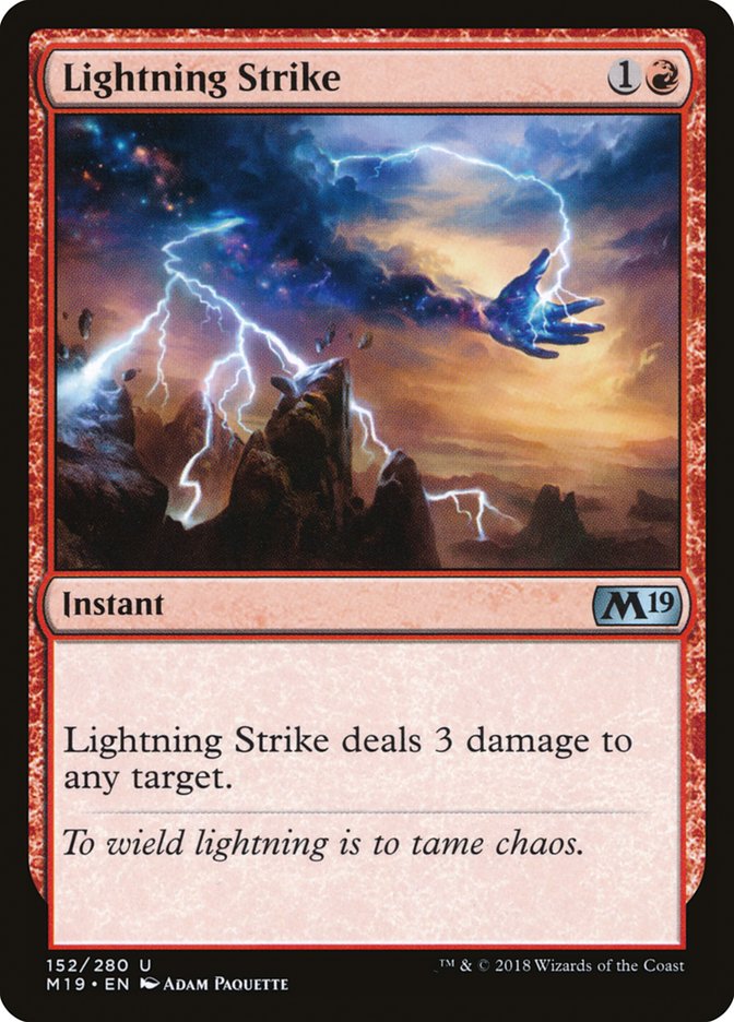 Lightning Strike [Core Set 2019] | Pandora's Boox