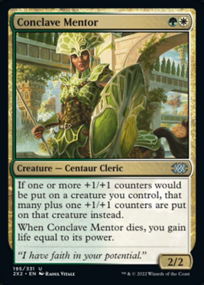 Conclave Mentor [Double Masters 2022] | Pandora's Boox