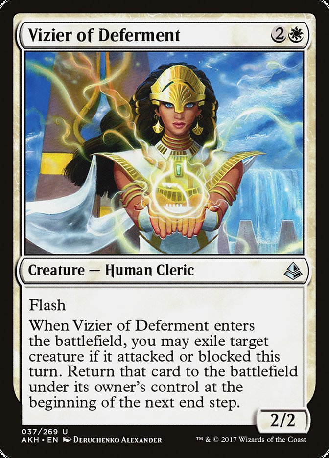 Vizier of Deferment [Amonkhet] | Pandora's Boox