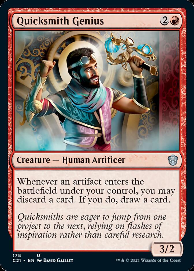 Quicksmith Genius [Commander 2021] | Pandora's Boox