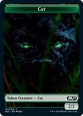 Cat (011) // Soldier Double-Sided Token [Core Set 2021 Tokens] | Pandora's Boox