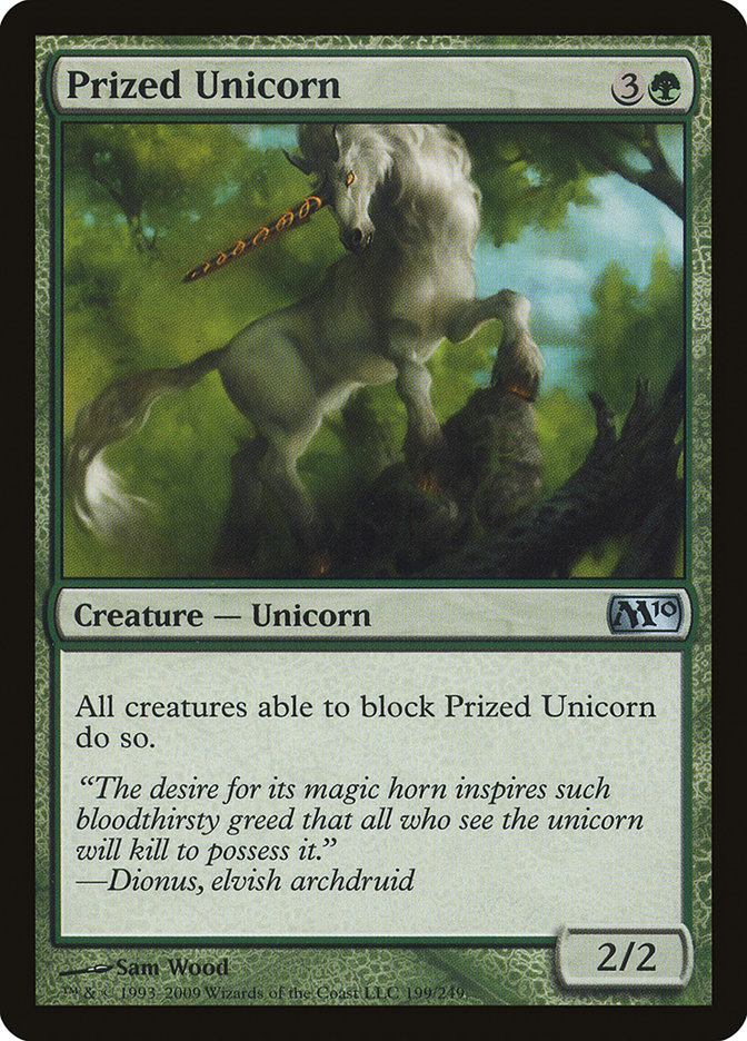 Prized Unicorn [Magic 2010] | Pandora's Boox