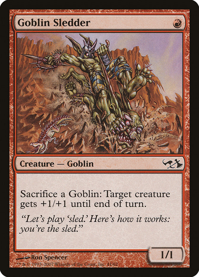 Goblin Sledder [Duel Decks: Elves vs. Goblins] | Pandora's Boox