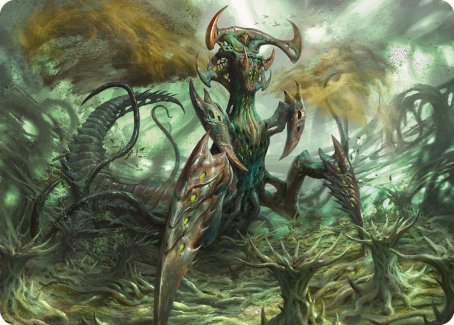 Zopandrel, Hunger Dominus Art Card [Phyrexia: All Will Be One Art Series] | Pandora's Boox
