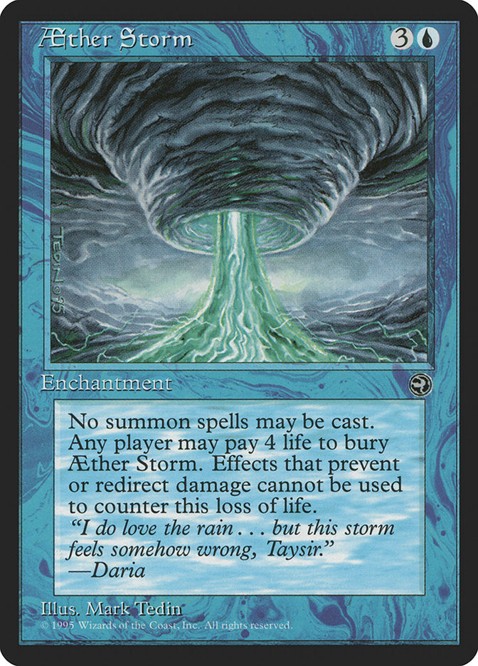 Aether Storm [Homelands] | Pandora's Boox