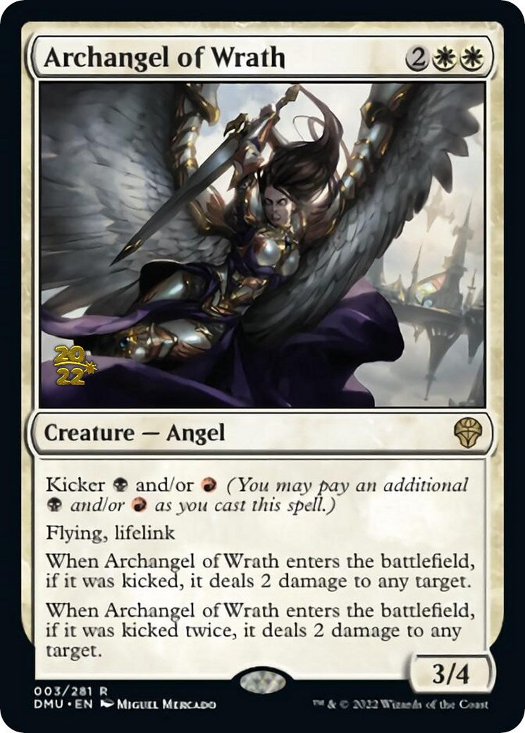 Archangel of Wrath [Dominaria United Prerelease Promos] | Pandora's Boox