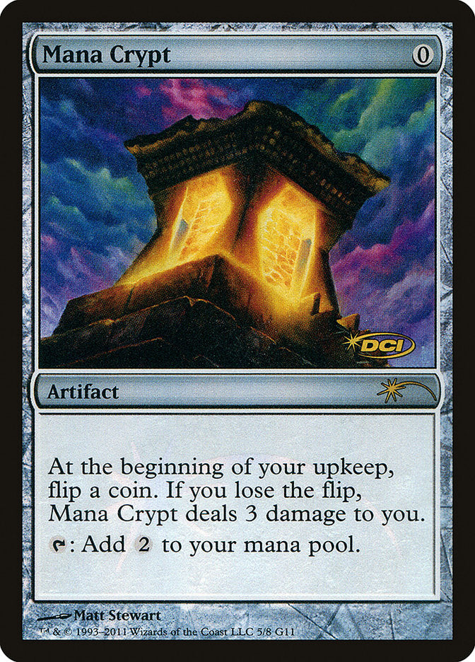 Mana Crypt [Judge Gift Cards 2011] | Pandora's Boox