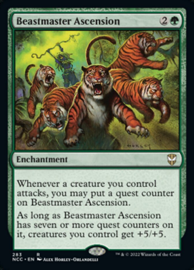Beastmaster Ascension [Streets of New Capenna Commander] | Pandora's Boox