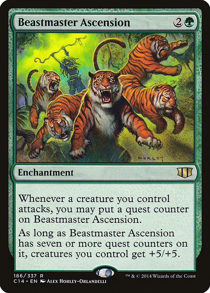Beastmaster Ascension [Commander 2014] | Pandora's Boox