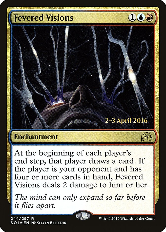 Fevered Visions [Shadows over Innistrad Prerelease Promos] | Pandora's Boox