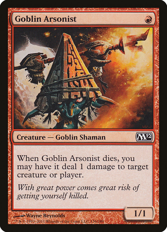 Goblin Arsonist [Magic 2012] | Pandora's Boox