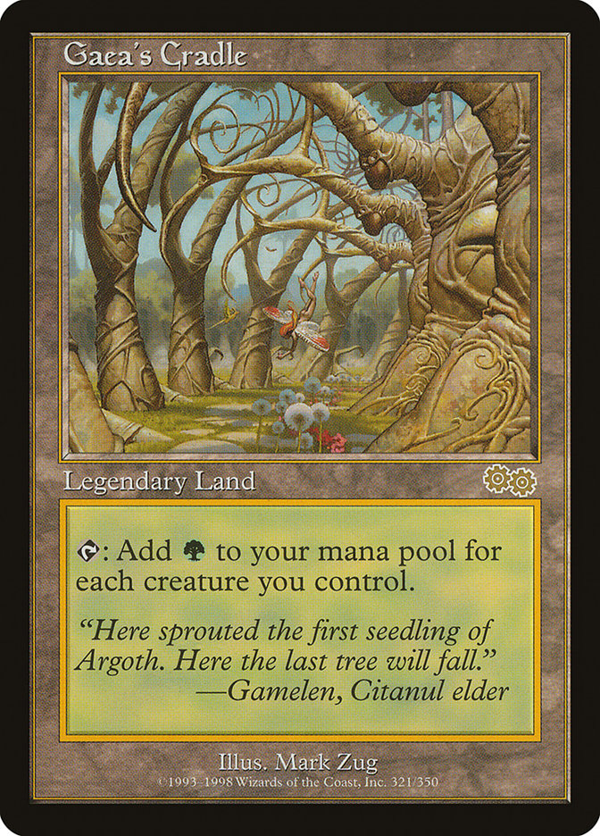 Gaea's Cradle [Urza's Saga] | Pandora's Boox
