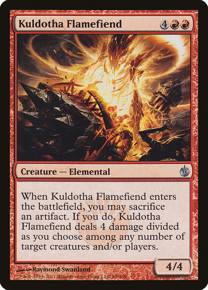 Kuldotha Flamefiend [Mirrodin Besieged] | Pandora's Boox