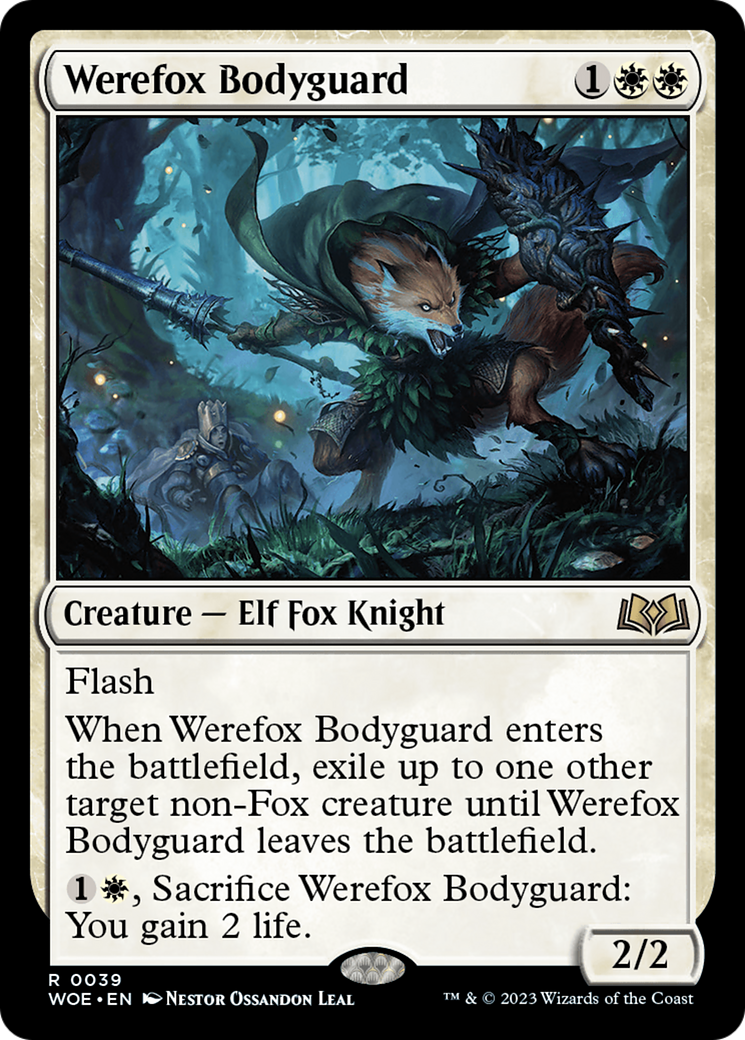 Werefox Bodyguard [Wilds of Eldraine] | Pandora's Boox