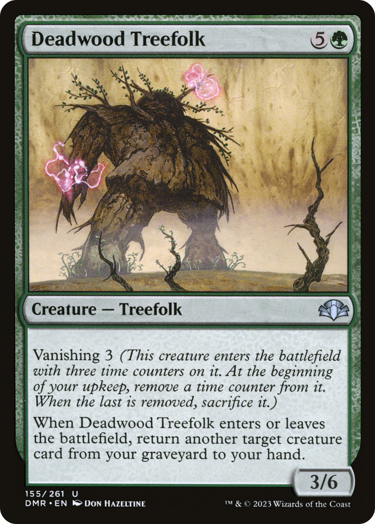 Deadwood Treefolk [Dominaria Remastered] | Pandora's Boox