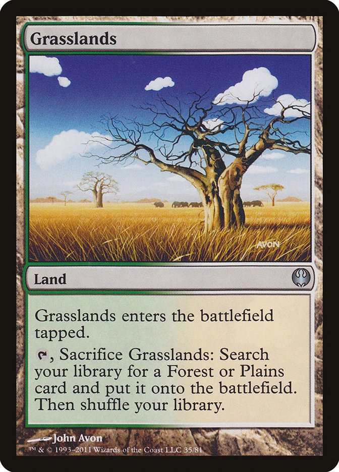 Grasslands [Duel Decks: Knights vs. Dragons] | Pandora's Boox