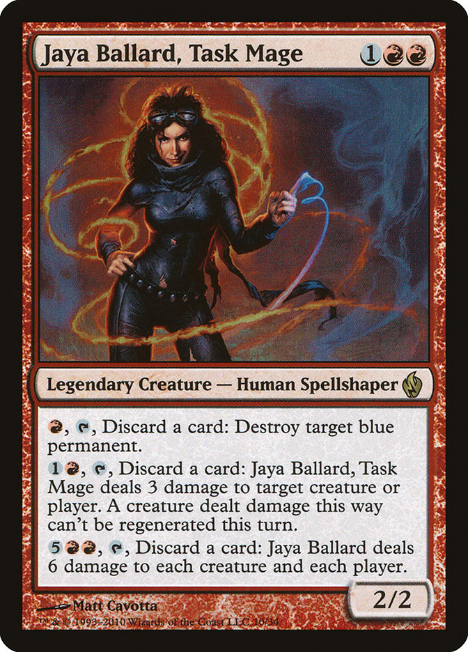 Jaya Ballard, Task Mage [Premium Deck Series: Fire and Lightning] | Pandora's Boox