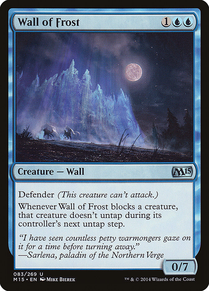 Wall of Frost [Magic 2015] | Pandora's Boox