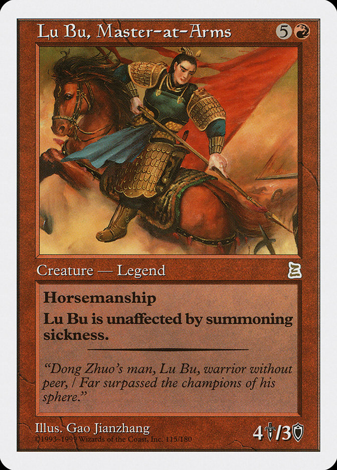 Lu Bu, Master-at-Arms [Portal Three Kingdoms] | Pandora's Boox