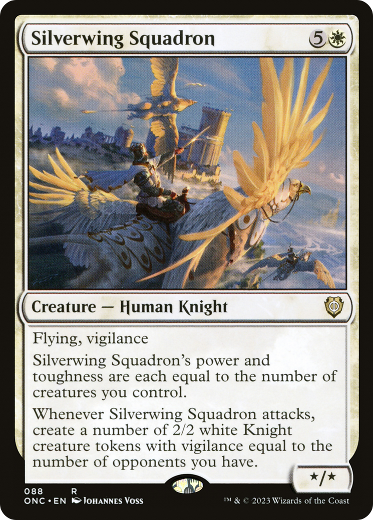 Silverwing Squadron [Phyrexia: All Will Be One Commander] | Pandora's Boox