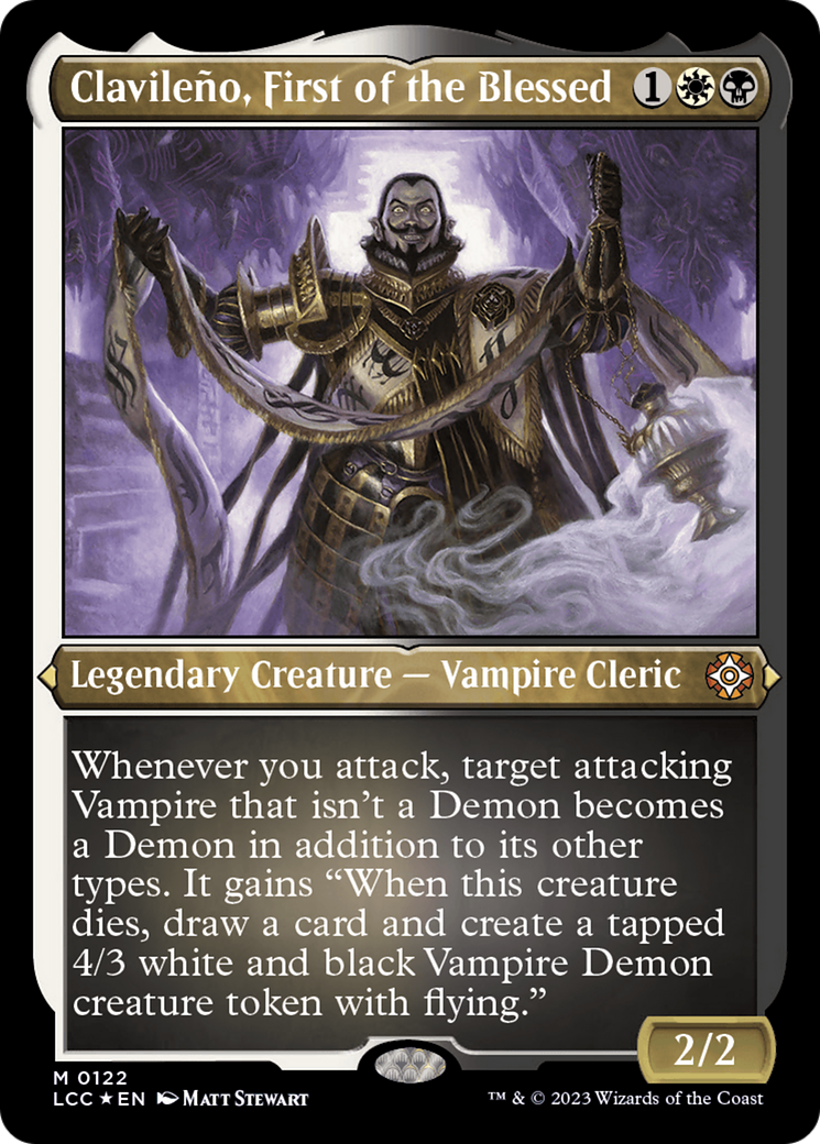 Clavileno, First of the Blessed (Display Commander) [The Lost Caverns of Ixalan Commander] | Pandora's Boox