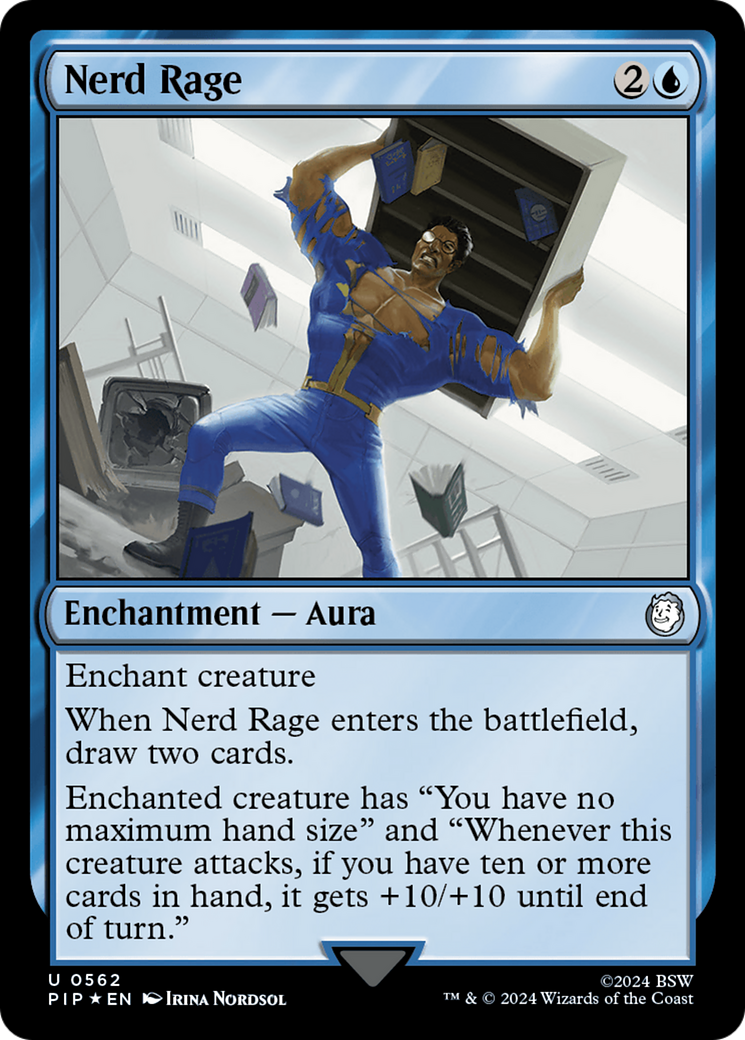 Nerd Rage (Surge Foil) [Fallout] | Pandora's Boox