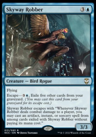 Skyway Robber (Promo Pack) [Streets of New Capenna Commander Promos] | Pandora's Boox