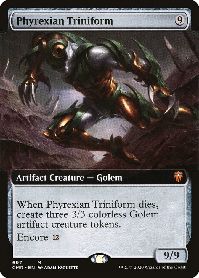 Phyrexian Triniform (Extended Art) [Commander Legends] | Pandora's Boox