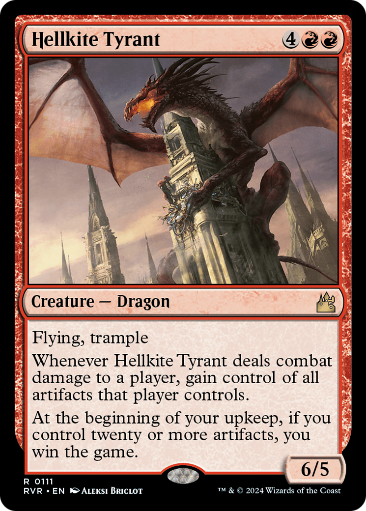 Hellkite Tyrant [Ravnica Remastered] | Pandora's Boox