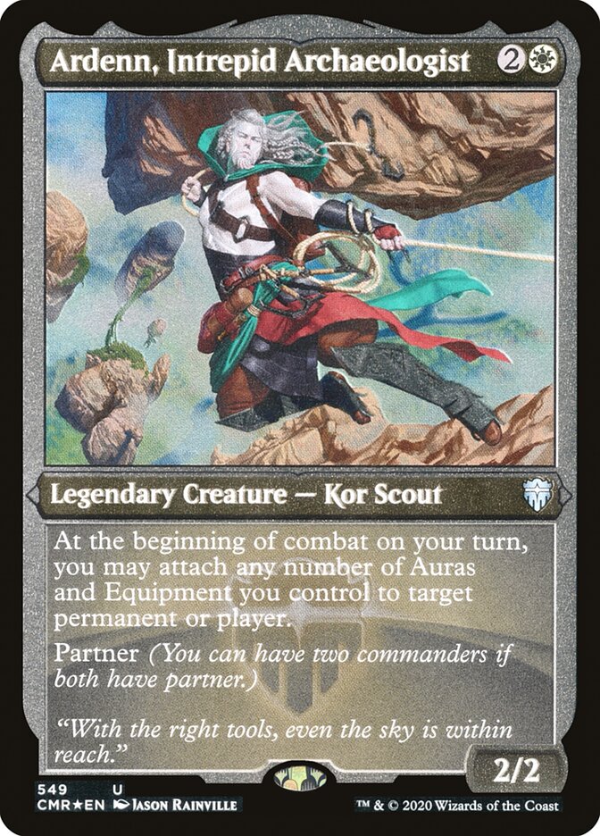 Ardenn, Intrepid Archaeologist (Etched) [Commander Legends] | Pandora's Boox
