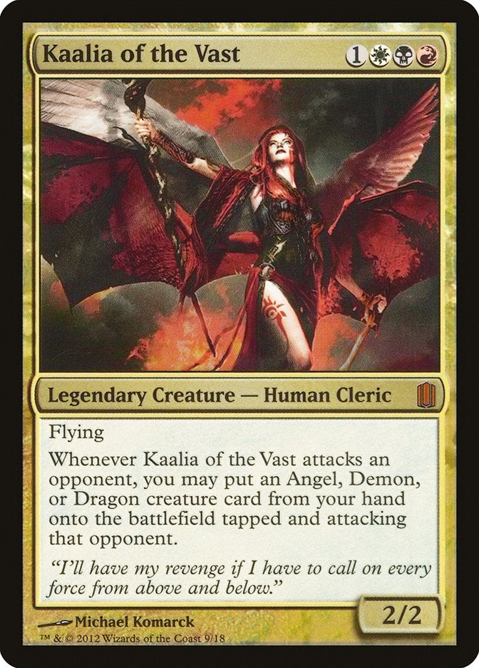 Kaalia of the Vast [Commander's Arsenal] | Pandora's Boox
