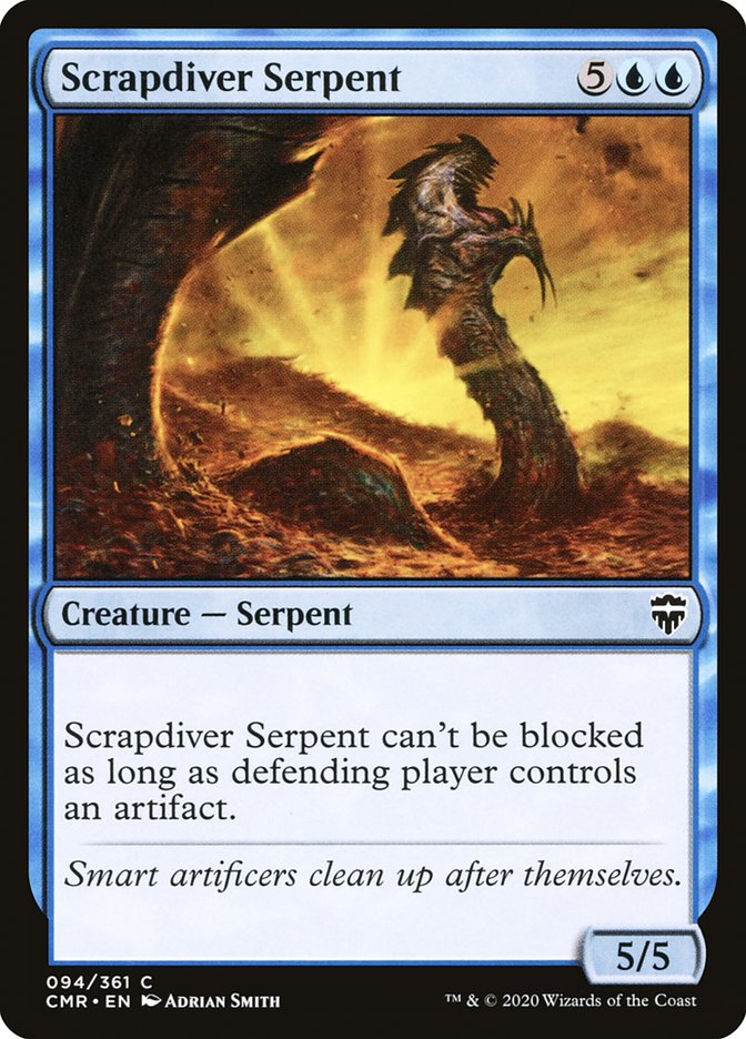 Scrapdiver Serpent [Commander Legends] | Pandora's Boox