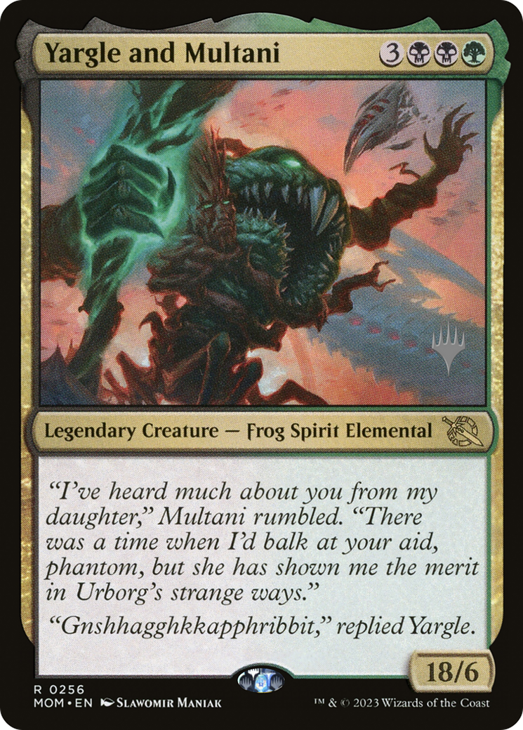 Yargle and Multani (Promo Pack) [March of the Machine Promos] | Pandora's Boox