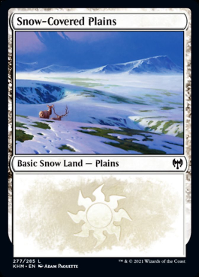 Snow-Covered Plains (277) [Kaldheim] | Pandora's Boox