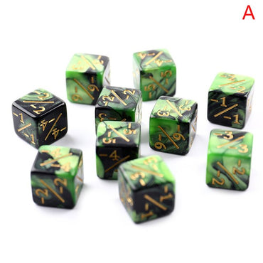 Negative Dice Counter (10 pack)