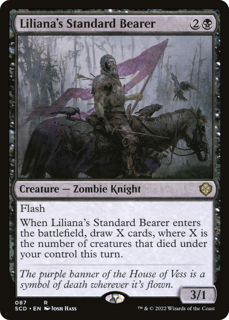 Liliana's Standard Bearer [Starter Commander Decks] | Pandora's Boox