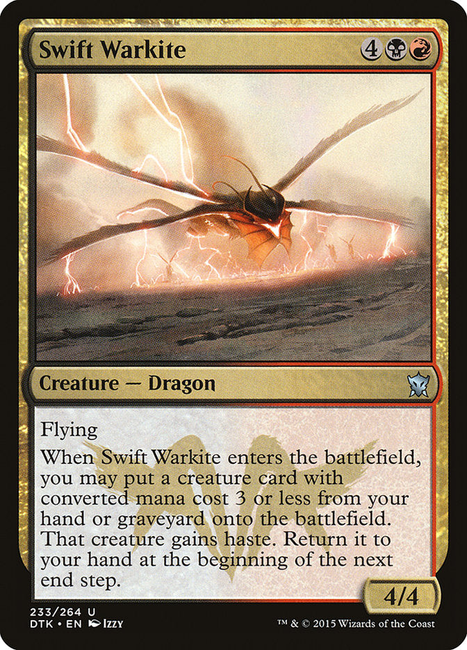 Swift Warkite [Dragons of Tarkir] | Pandora's Boox