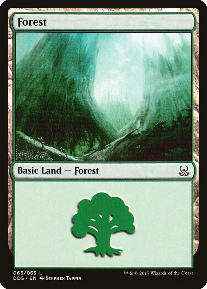 Forest (65) [Duel Decks: Mind vs. Might] | Pandora's Boox