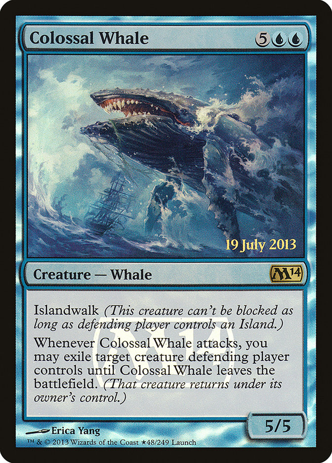 Colossal Whale [Magic 2014 Prerelease Promos] | Pandora's Boox