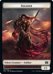 Faerie Rogue // Soldier Double-Sided Token [Double Masters 2022 Tokens] | Pandora's Boox