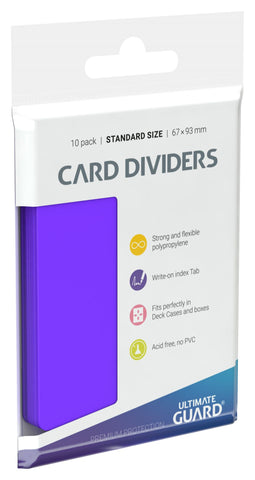 Ultimate Guard Card Dividers: Purple