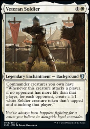 Veteran Soldier [Commander Legends: Battle for Baldur's Gate] | Pandora's Boox