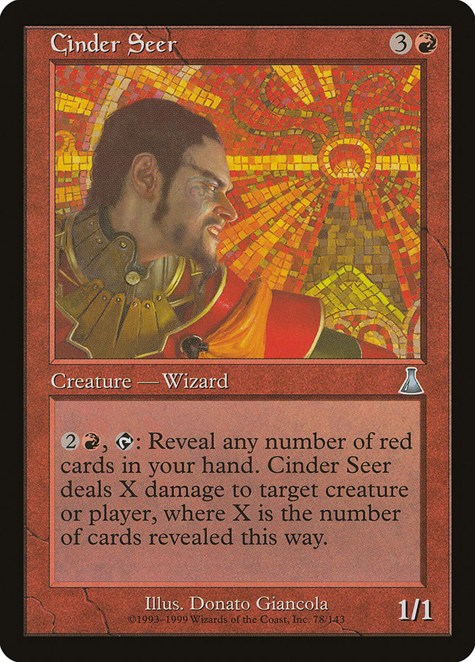 Cinder Seer [Urza's Destiny] | Pandora's Boox