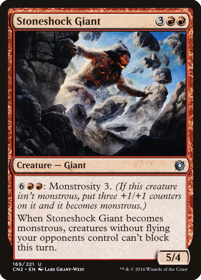 Stoneshock Giant [Conspiracy: Take the Crown] | Pandora's Boox