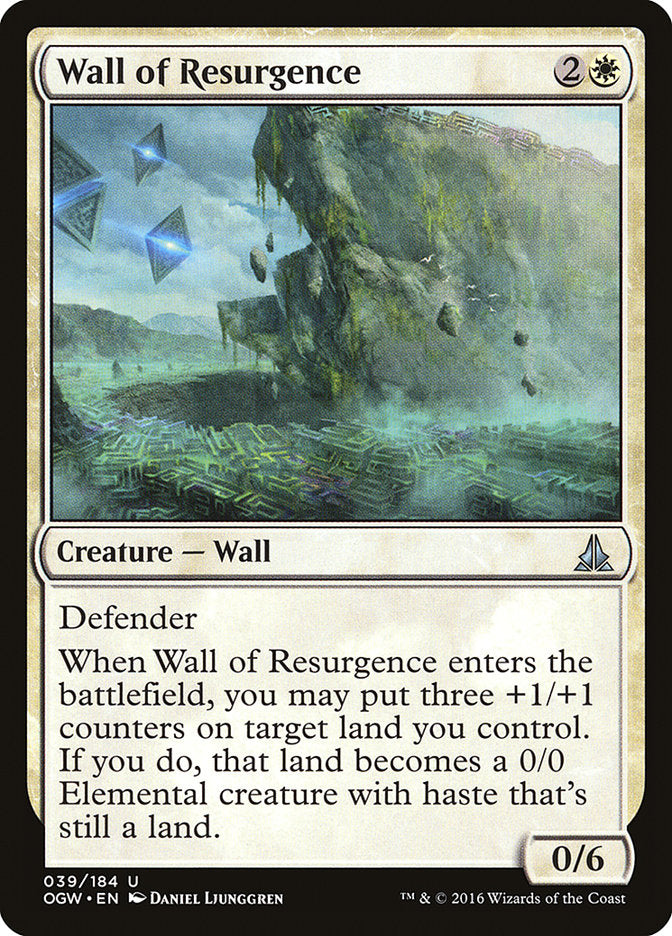 Wall of Resurgence [Oath of the Gatewatch] | Pandora's Boox